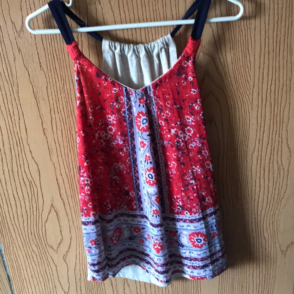 Red White and Blue Tank